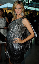 Heidi Klum Maternity Dress