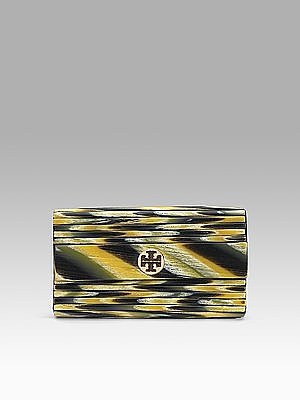 Tory Burch - Pleated Clutch - Saks.com