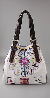 Antik Batik Mugu Cabas Handbag