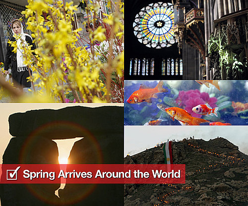 Pictures of Vernal Spring Equinox From Around the World