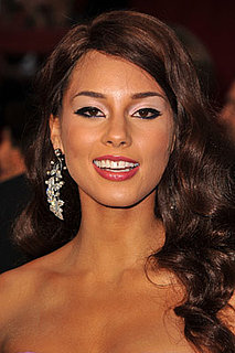 Alicia Keys's Hair and Makeup at the 2009 Oscars
