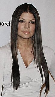 Fergie With Brown Hair