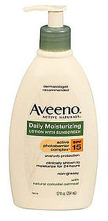 Review of Aveeno Daily Moisturizing Lotion With SPF 15