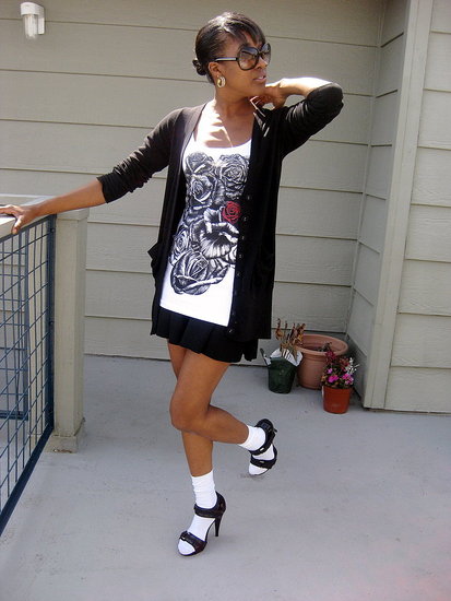 Socks & Heels ~ I like it! :)