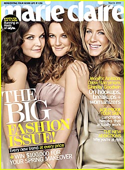 Jennifer Aniston Covers Marie Claire