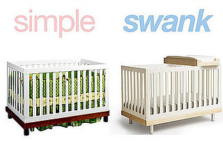 Inexpensive and Expensive Versions of the Modern Baby Crib