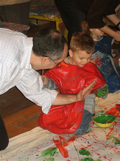 Jackson Pollack-Inspired Birthday Party for Kids Jackson Pollack-Inspired Birthday Party for Kids
