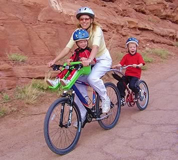 Biking with Baby:  iBert Safe-T-Seat