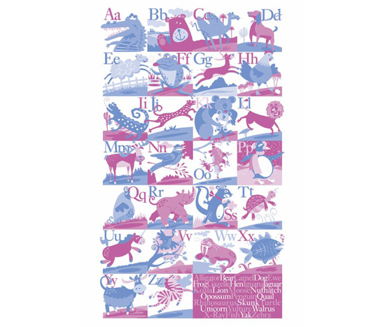 Animal ABC Poster Animal ABC Poster