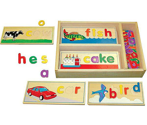 Wooden See and Spell Wooden See and Spell
