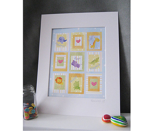 Zoo Friends Print Zoo Friends Print