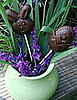 Delilicious: Easy to Make Chocolate Easter Lollipops