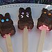 Chocolate-Covered Peeps on Sticks