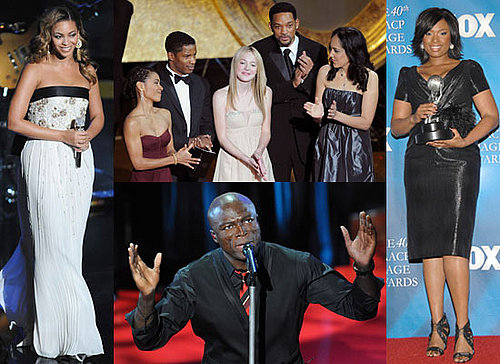 Photos of Beyonce, Jennifer Hudson, Seal and Will Smith at NAACP Image Awards 2009