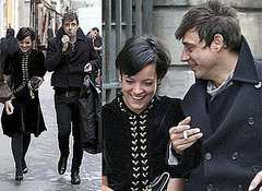 Photos Of Kate Moss's Man Jamie Hince and Lily Allen Shopping In Paris During Fashion Week Photos Of Kate Moss's Man Jamie Hince and Lily Allen Shopping In Paris During Fashion Week