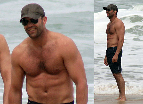 Photos of Jason Statham Shirtless on Rio de Janeiro Beach