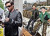 Photos of Hugh Jackman Abseiling in London