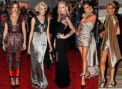 Photos From The 2009 Costume Institute Gala In New York, Including Kate Moss, Leighton Meester, Agyness Deyn, Victoria Beckham
