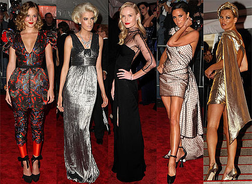 Photos From The 2009 Costume Institute Gala In New York, Including Kate Moss, Leighton Meester, Agyness Deyn, Victoria Beckham
