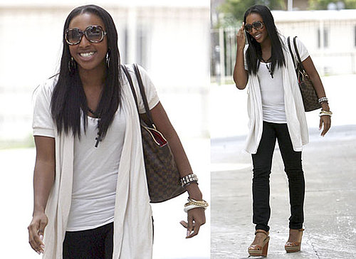 Photos of Alexandra Burke in LA as She Works on Her First Album