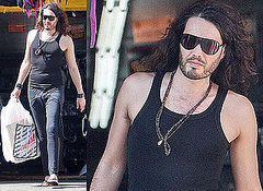 Photos Of Russell Brand Out Shopping In LA, He's Offered Advice To 2009 MTV Movie Awards Host Andy Samberg Photos Of Russell Brand Out Shopping In LA, He's Offered Advice To 2009 MTV Movie Awards Host Andy Samberg