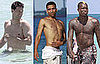 Photos of Shirtless Premier League Footballers Michael Ballack, Aaron Lennon, Djibril Cisse on Holiday
