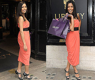 Freida Pinto Re Opens Liberty of London