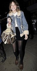 Alexa Chung Off to New York