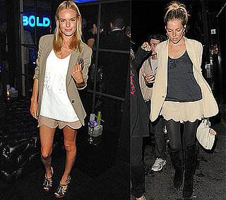Photos of Kate Bosworth and Sienna Miller in Chloe Blazer, Shorts