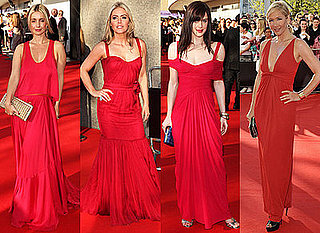 Photos of Red Dresses at 2009 BAFTA TV Awards