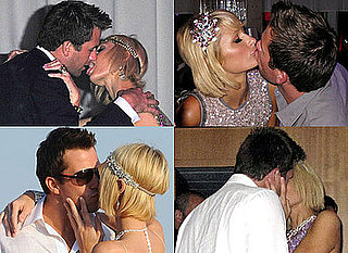 Paris Hilton and Doug Reinhardt Kissing