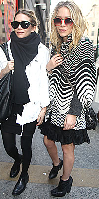 Mary-Kate and Ashley at Saks Fifth Avenue Training Seminar for The Row
