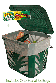 Max Air Compost Bucket: BioBags Kitchen Compost at Olivebarn.com