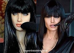 angelina jolie and her lookalike dolls