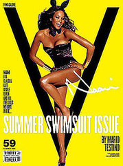 Supermodels work together for V swimwear photo shoot