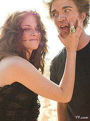 Kristen Stewart and Robert Pattinson for Vanity Fair dec 2008