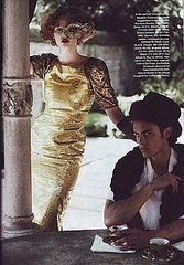 Lara Stone does Harper's Bazaar-sept 09