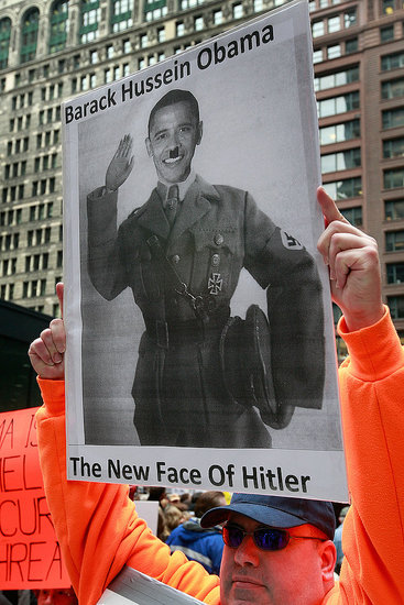 Obama Is the New Face of Hitler?