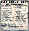 Flashback: A Diet For Every Kind of "Fat Girl"