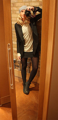 Tuxedo/Converse/Beanie