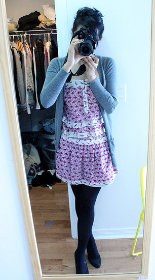 floral dress transitioned