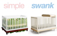 Simple or Swank: Modern Crib 