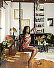 Guess Who Has a Swing in Her Living Room?