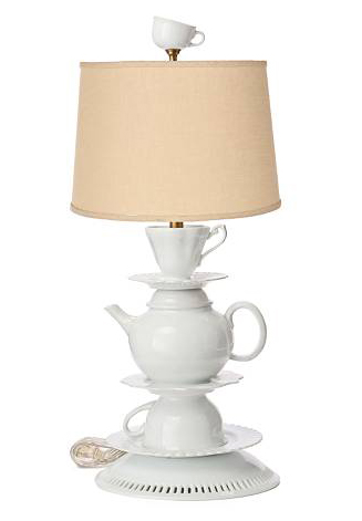 Desire/Acquire: Tea Set Lamp