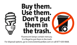 How to Safely Dispose of Compact Fluorescent Lights or CFLs