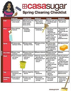 Downloadable Spring Cleaning and Organizing Checklist