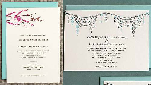 The Card Shop: Hello! Lucky Wedding Invitations by Joel Dewberry and EIEIO