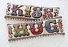 Etsy Find: Hug Kiss Needlepoint Kit