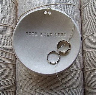 Casa Verde: Customized Wedding Ring Bowl