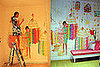 Which Designer Inspired This Mural?